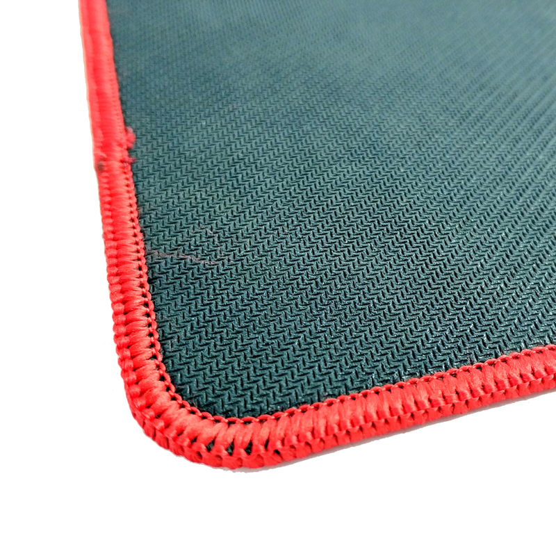 KAL Standard Size Computer Mouse Pad with Stitched Edges Color Premium-Textured Mouse Mat Pad Non-Slip Rubber Base Mouse Pad Rubber Base image1