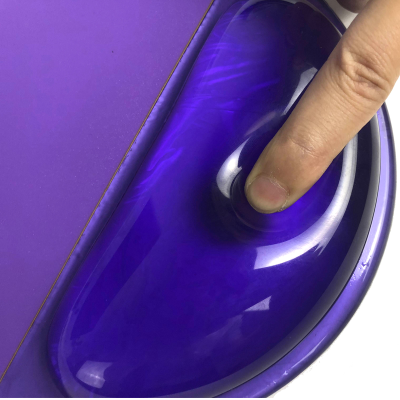 KAL Transparent silicone wristband mouse pad Crystal Gel image1