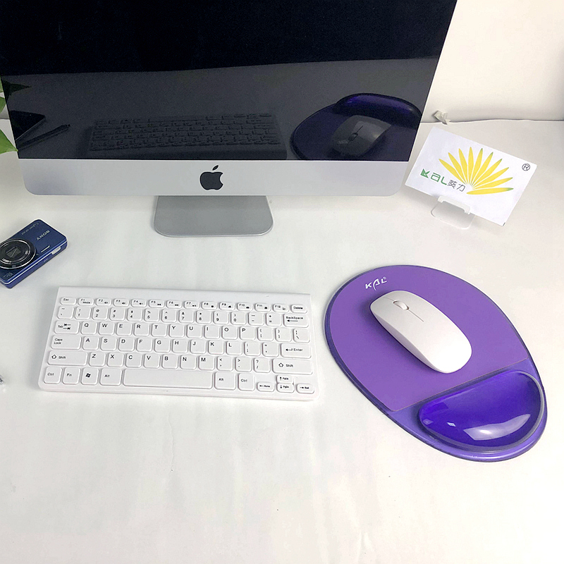 KAL Transparent silicone wristband mouse pad Crystal Gel image1